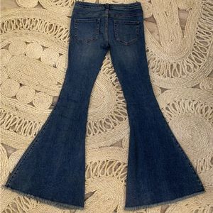 Free people denim bell bottoms. Size 25